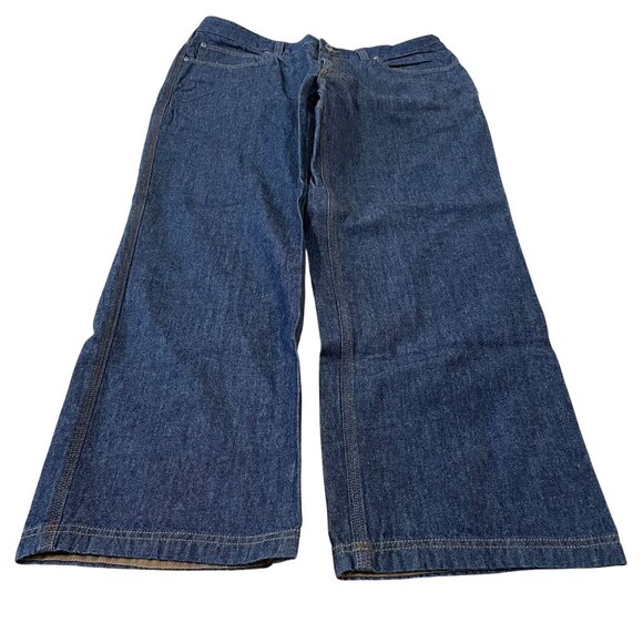 Duluth Trading Ballroom Jeans Men's Size 38x30 Midweight 5-Pocket Blue Cotton - Picture 1 of 5